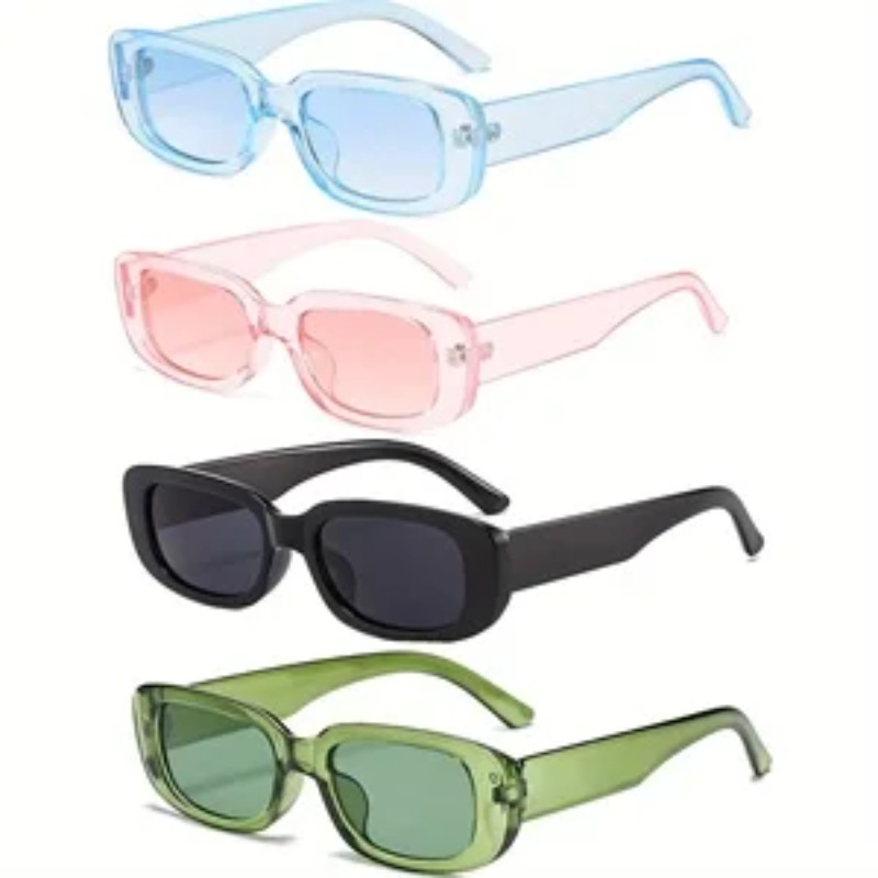 Women'S Fashion Eyeglasses - نظارات شمسية مربعة صغيرة جديدة للنساء