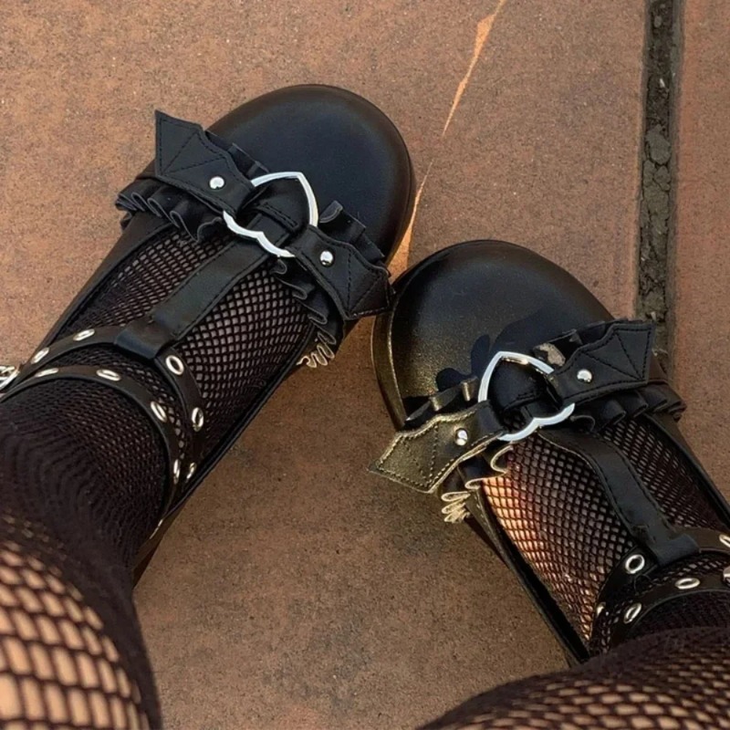 Women'S Fashion Footwear - أحذية ماري جينز نسائية جديدة بكعب