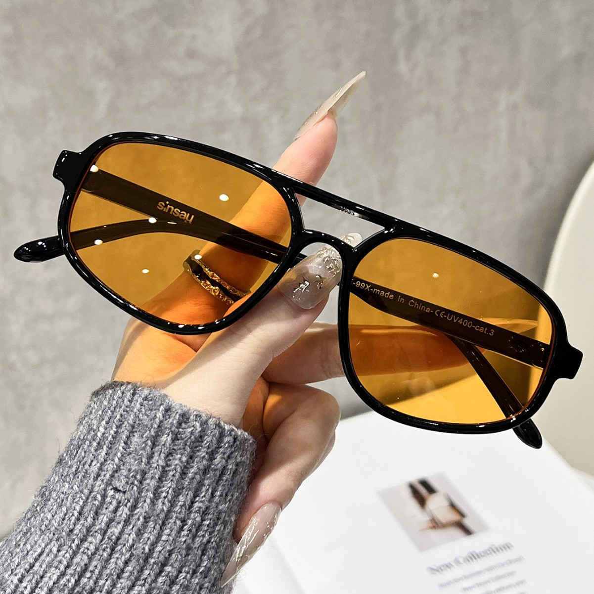 Women'S Fashion Eyeglasses - نظارات شمسية نسائية بيضاوية الشكل بتصميم