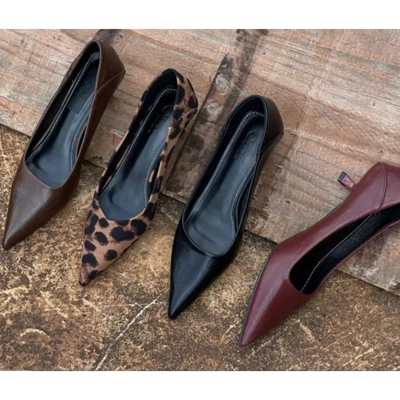 Women'S Fashion Footwear - 2024 المرأة مثير عالية الكعب بورجوندي