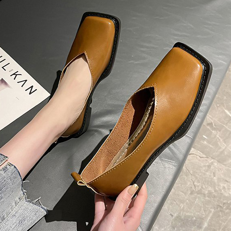 Women'S Fashion Footwear - أحذية نسائية رومانية بكعب منخفض، أحذية
