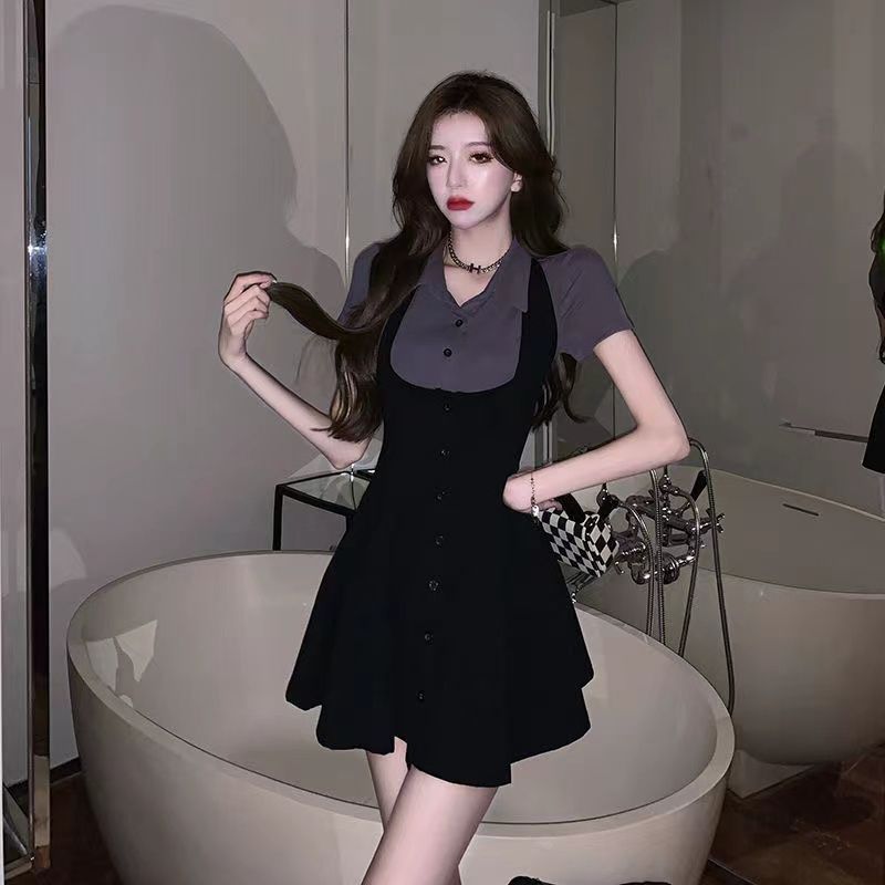 Women'S Fashion Petite - فستان برينفوري بتصميم هونغ كونغ من