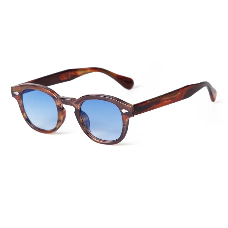 نظارات شمسية دائرية شفافة زرقا - مراجعة Women'S Fashion Eyeglasses وسعره