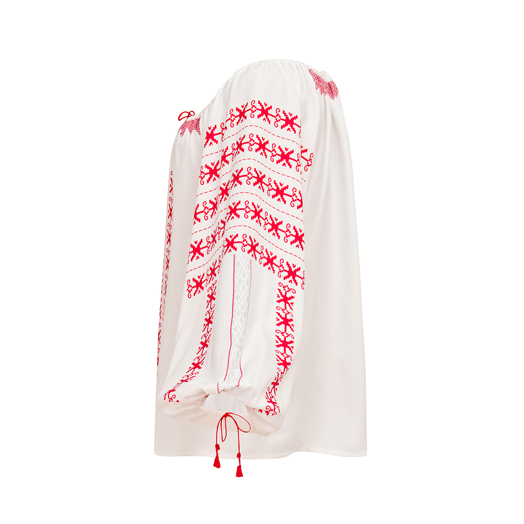 ماريون رافينوود تأثيري حلي الم - مراجعة Puff Sleeve Blouse وسعره