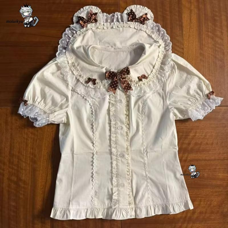بلوزات كاواي مزينة بكشكشة لفصل - مراجعة Puff Sleeve Blouse وسعره