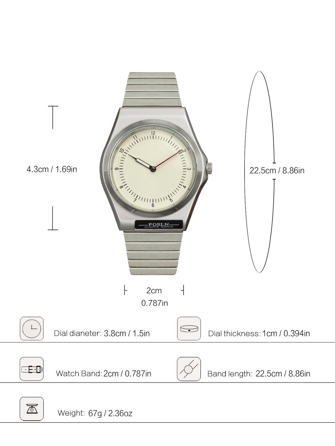 ساعات زوجية بسيطة ومخصصة وإبدا - مراجعة Fashion Women Watch وسعره