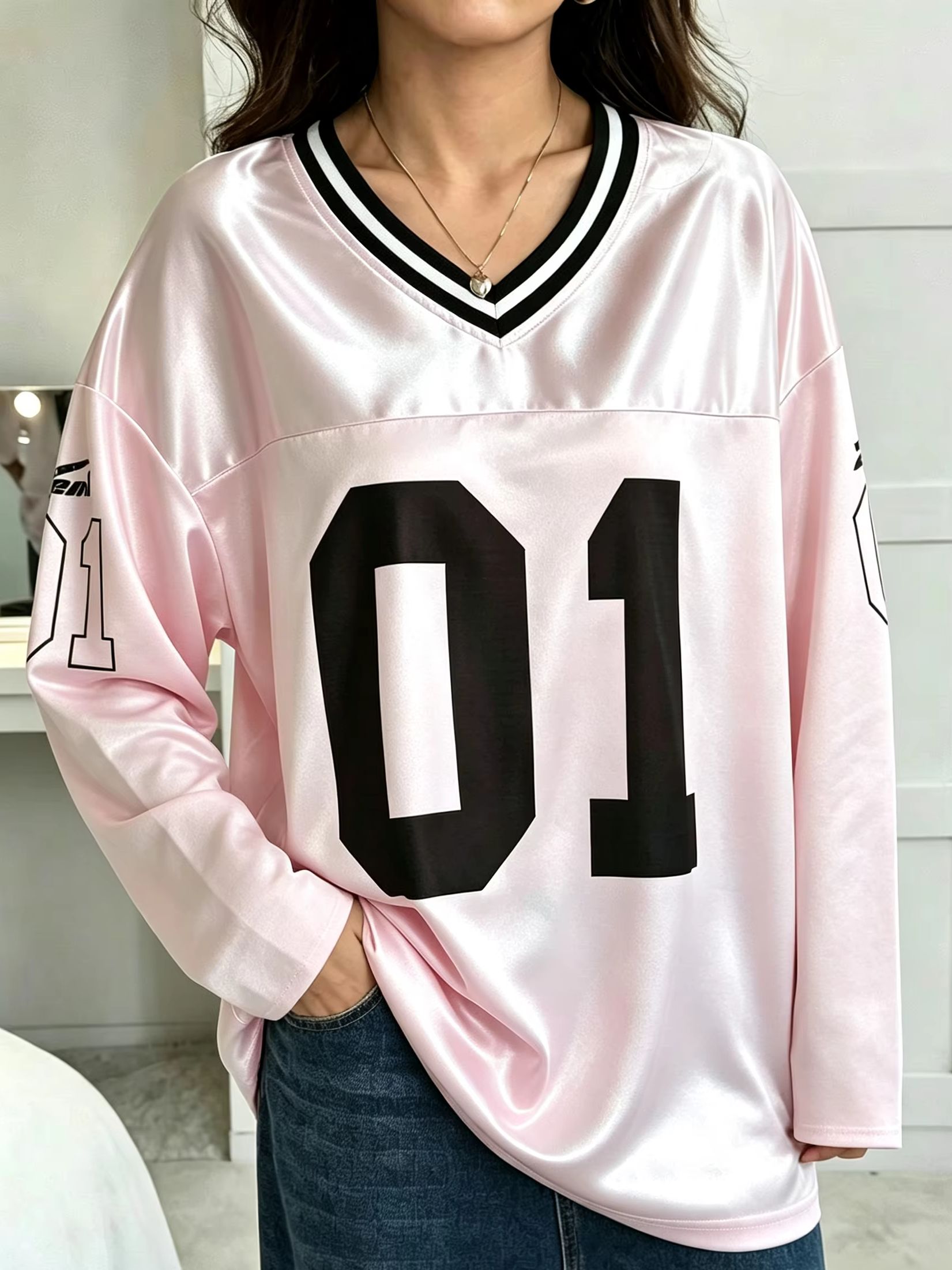 تي شيرت رجالي ونسائي بأكمام طو - مراجعة Women'S Fashion Trends وسعره