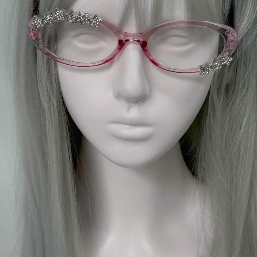 نظارات مزينة بأحجار الراين على - مراجعة Women'S Fashion Eyeglasses وسعره