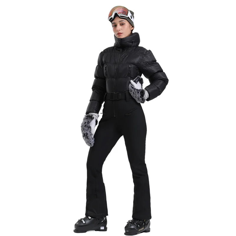 بدلة تزلج قطعة واحدة لعام 2025 - مراجعة Women'S Fashion Overalls وسعره