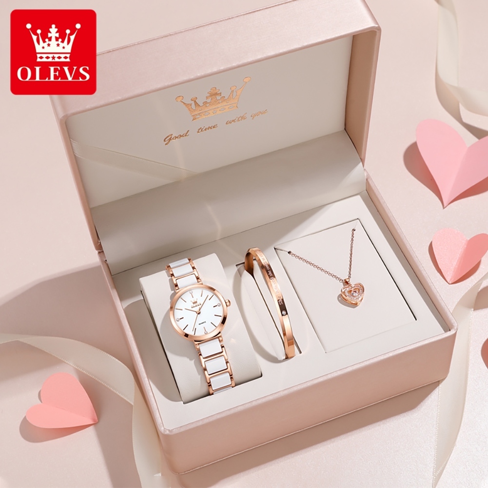 OLEVS ساعة نسائية 5877 ساعة كو - مراجعة Fashion Women Watch وسعره