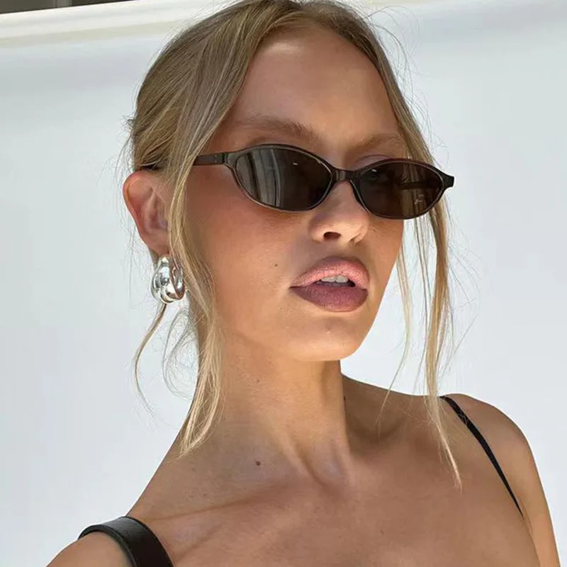 نظارات شمسية بإطار بيضاوي عتيق - مراجعة Women'S Fashion Eyeglasses وسعره
