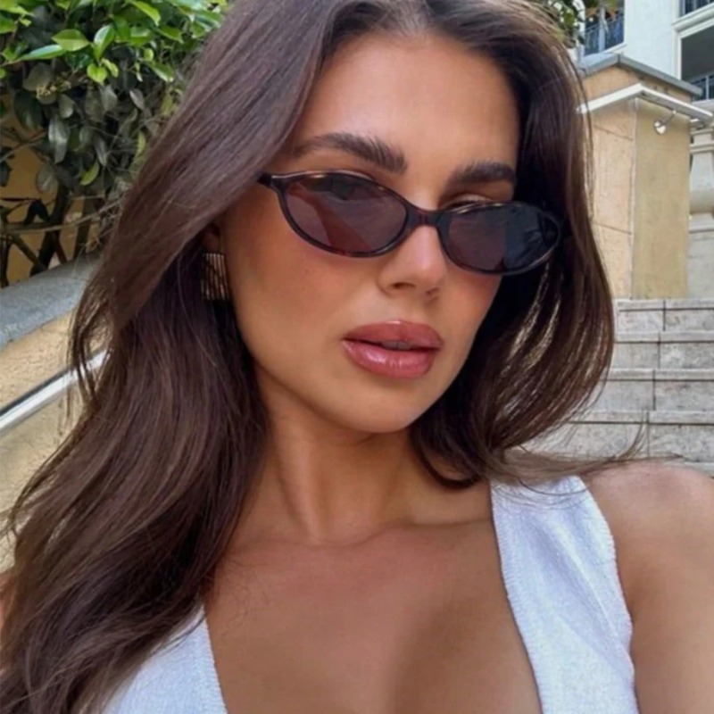 نظارات شمسية بإطار بيضاوي عتيق - مراجعة Women'S Fashion Eyeglasses وسعره
