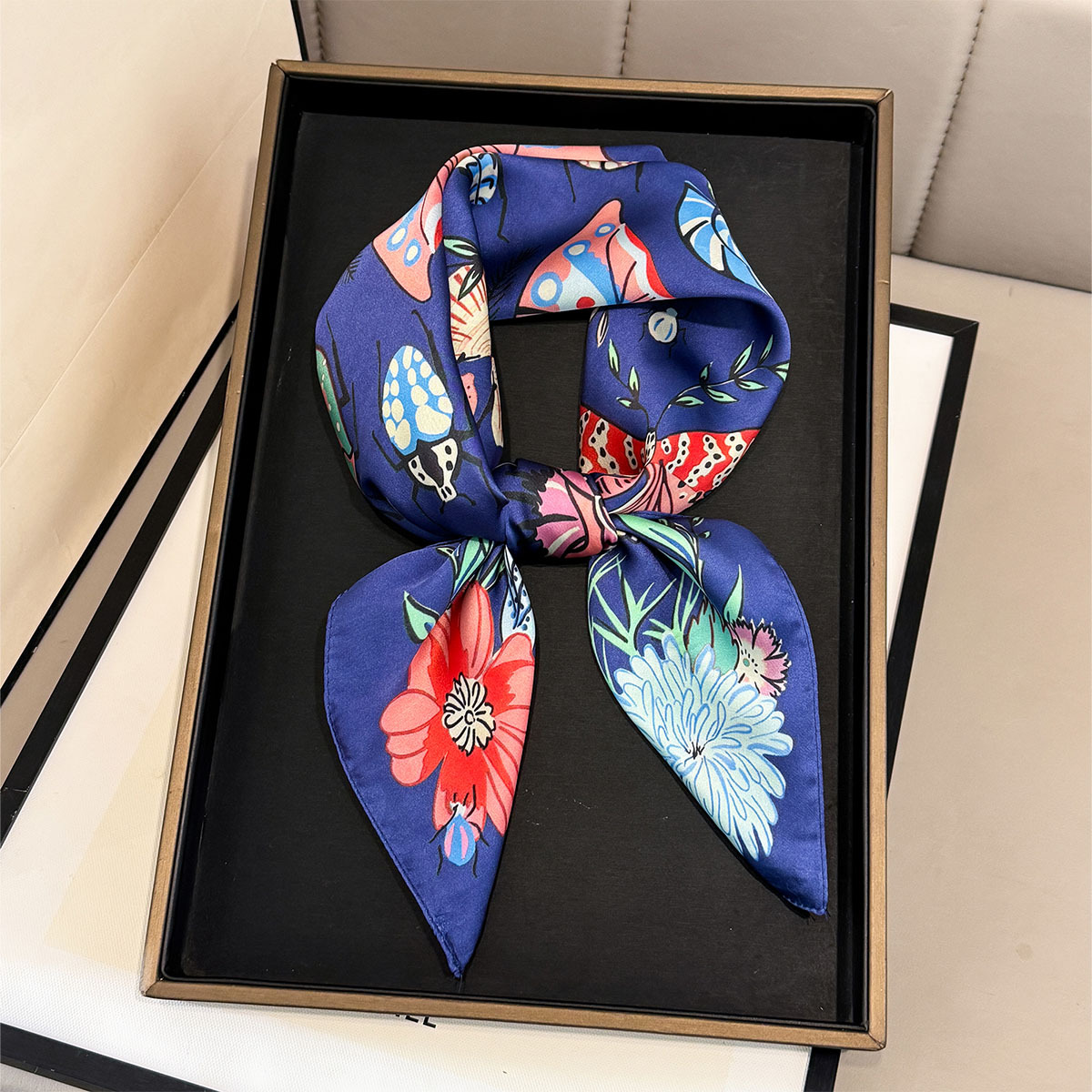 جديد 2026 أوشحة حريرية مربعة ب - مراجعة Women Fashion Necktie وسعره
