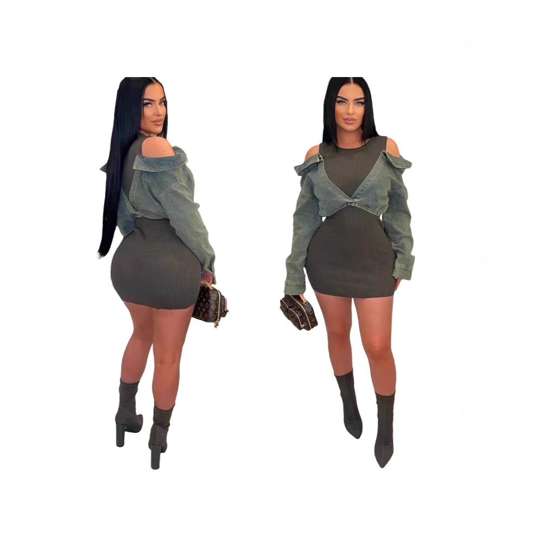 بدلة نسائية من الدنيم بتصميم ض - مراجعة Women'S Fashion Overalls وسعره