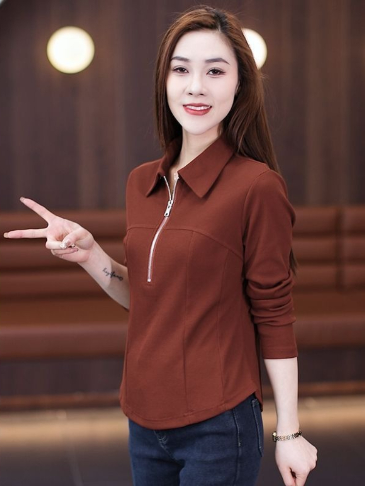 تي شيرت نسائي فاخر بقصة ضيقة و - مراجعة Women'S Fashion Petite وسعره
