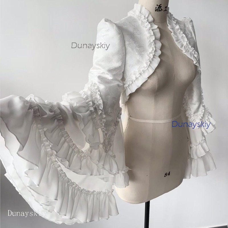 طقم لوليتا أوجي للحفلات القوطي - مراجعة Puff Sleeve Blouse وسعره