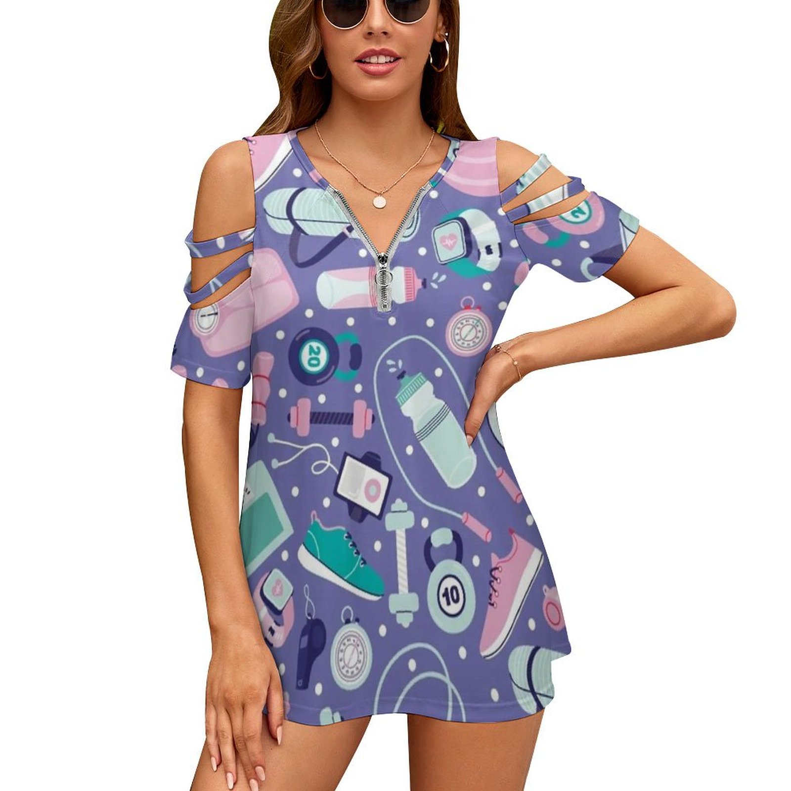 احصل على صالح المرأة تي شيرت م - مراجعة Women Fashion Vector وسعره