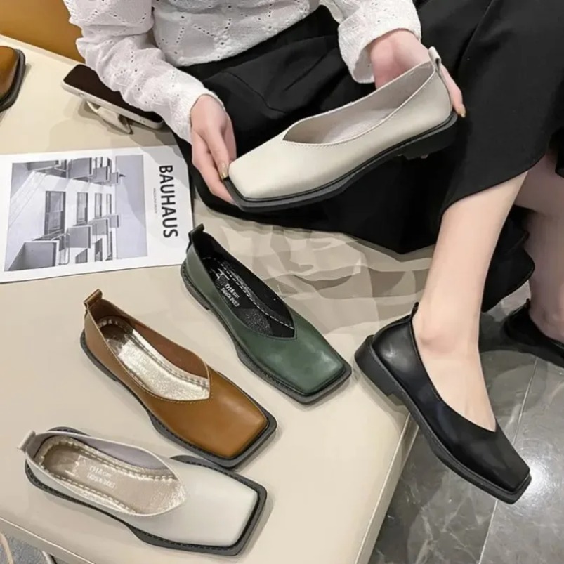 أحذية نسائية رومانية بكعب منخف - مراجعة Women'S Fashion Footwear وسعره