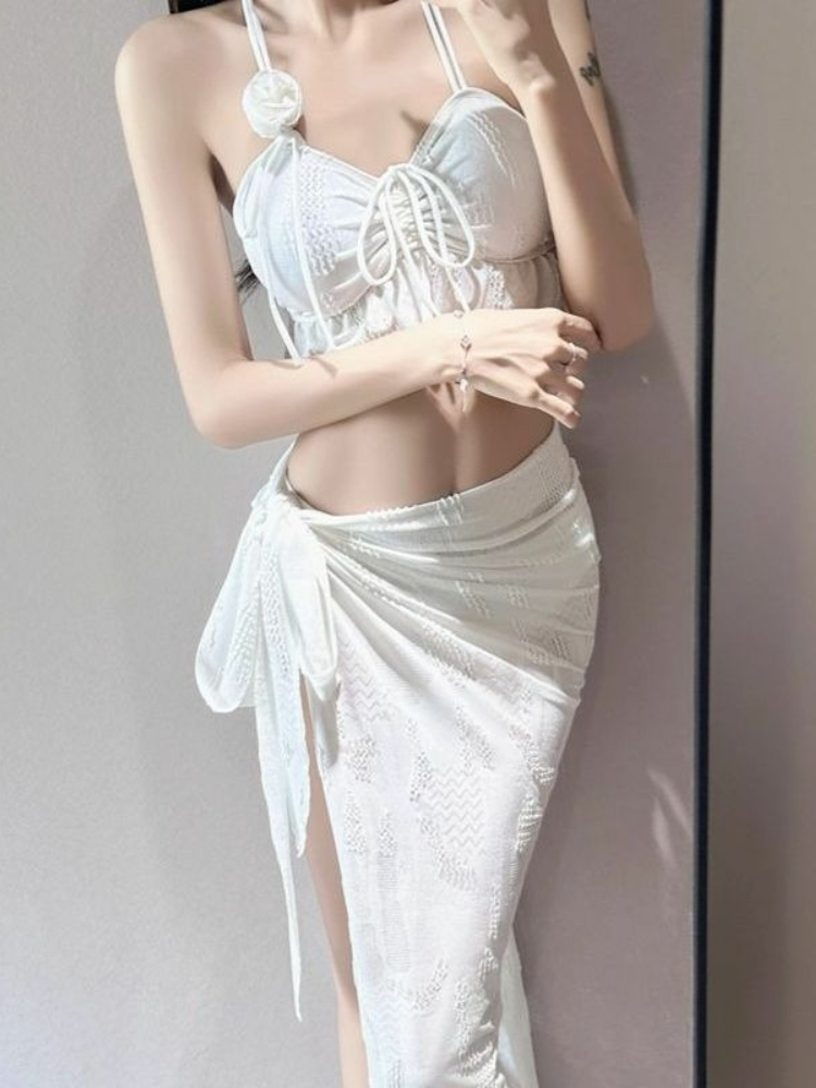 بدلة سباحة نسائية من قطعتين بن - مراجعة Women Fashion Style وسعره