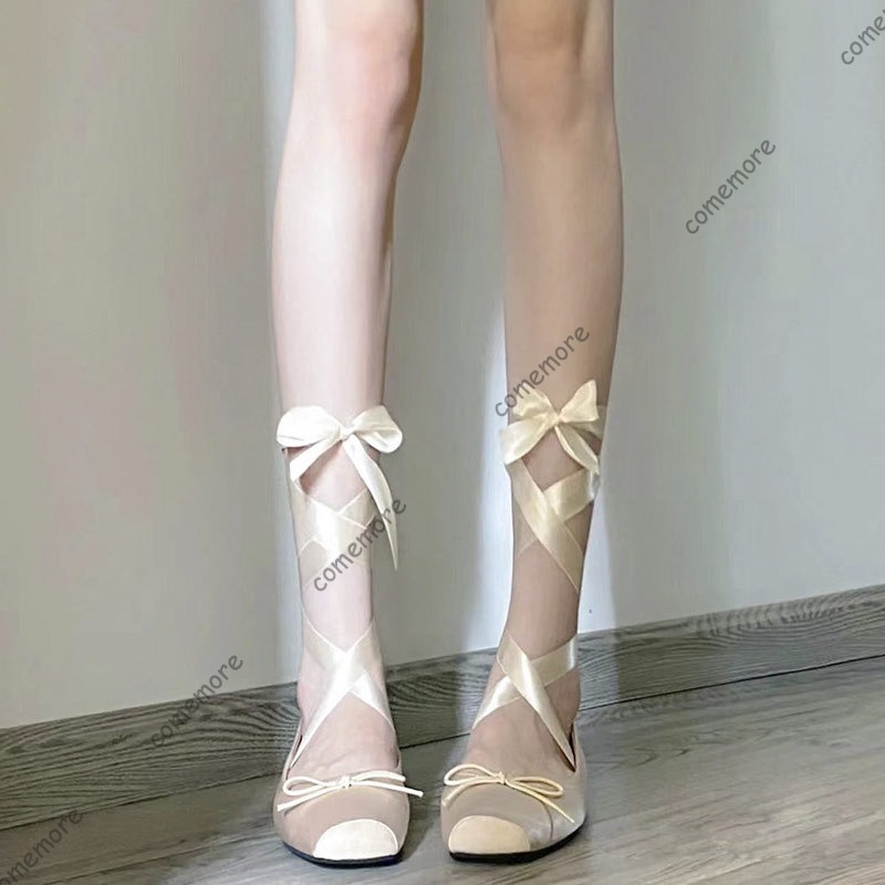 المرأة شريط من الساتان التعادل - مراجعة Women'S Fashion Footwear وسعره