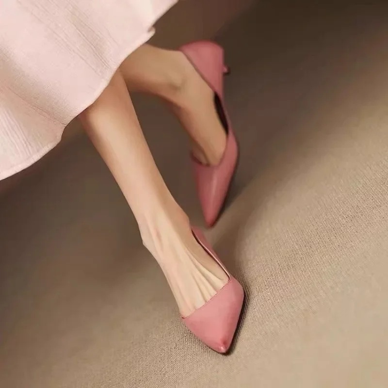 حذاء نسائي بكعب ستيليتو بمقدمة - مراجعة Women'S Fashion Footwear وسعره