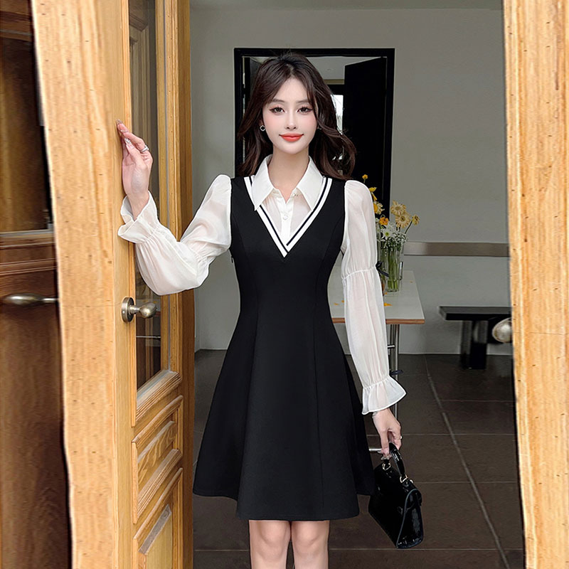 فستان ربيعي بقصة A-line نحيف ب - مراجعة Women'S Fashion Petite وسعره