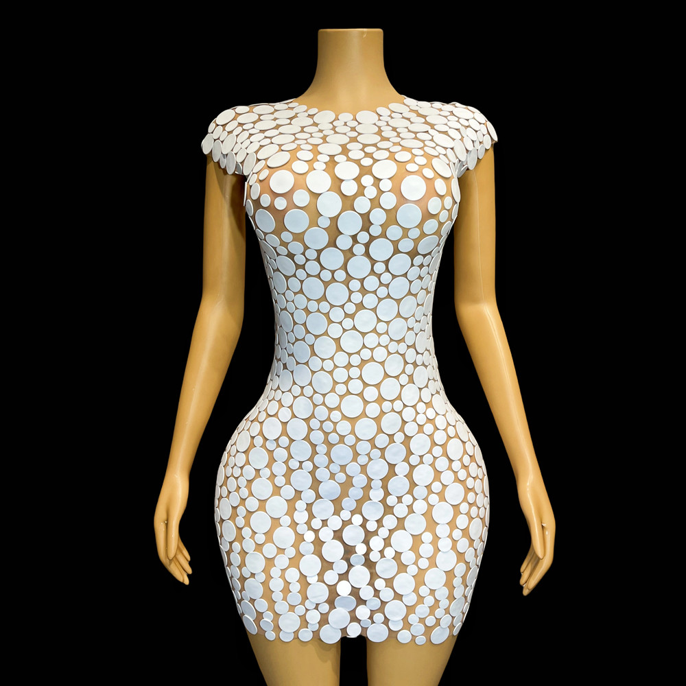 فستان قصير شبكي بدون أكمام بتص - مراجعة Women Fashion Designer Dresses Photos وسعره